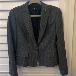 wool and silk blazer